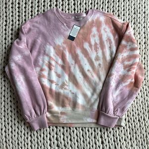 ABERCROMBIE & FITCH CREWNECK SWEATSHIRT GARMENT-DYED [M]